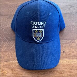 Oxford University Hat Cap with Crest NWOT